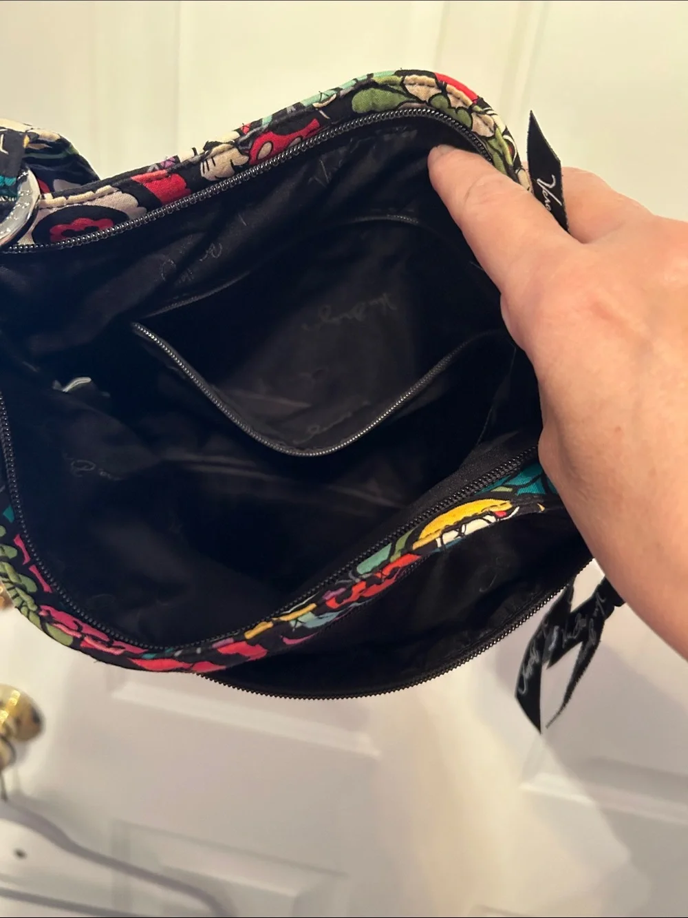 Vera Bradley Disney Parks Mickey Mouse Crossbody Hipster Bag - Picture 5 of 6